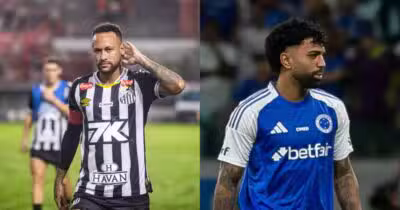 Neymar e Gabigol - Montagem / TV FOCO