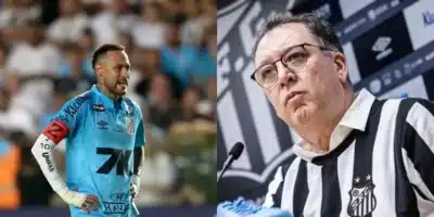 Neymar crava desfecho no Santos e Teixeira está ciente (Reprodução: Raul Baratta)