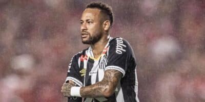 Neymar crava desfecho de chegada em rival do Santos (Reprodução: Raul Baretta)