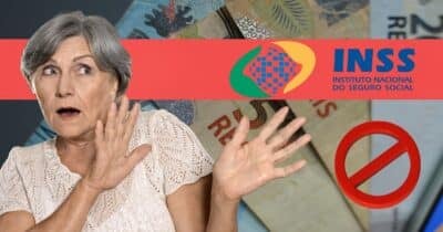 Aposentada do INSS assustada com fim de pagamento a grupos de CPFs (Foto: Reprodução / Canva / Montagem TV Foco)
