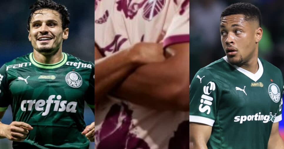 R$88M com Veiga e Vitor Roque: Leila libera quer +1 no Palmeiras (Foto: Reprodução/Montagem TV Foco)
