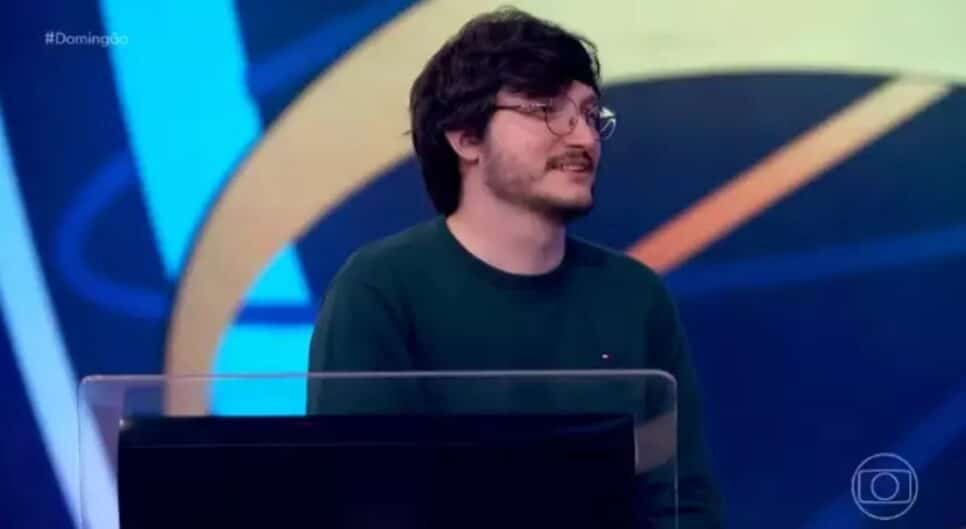 Participante Matheus Farias acabou eliminado da atração (Foto: Reprodução/ Globo)