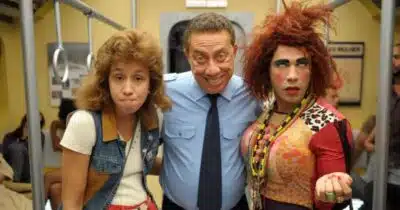 Paulo Silvino e colegas do Zorra (Foto: TV Globo)