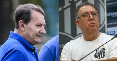 Teixeira arranca reforço nº1 do Cruzeiro para o Santos - (Montagem / TV FOCO)