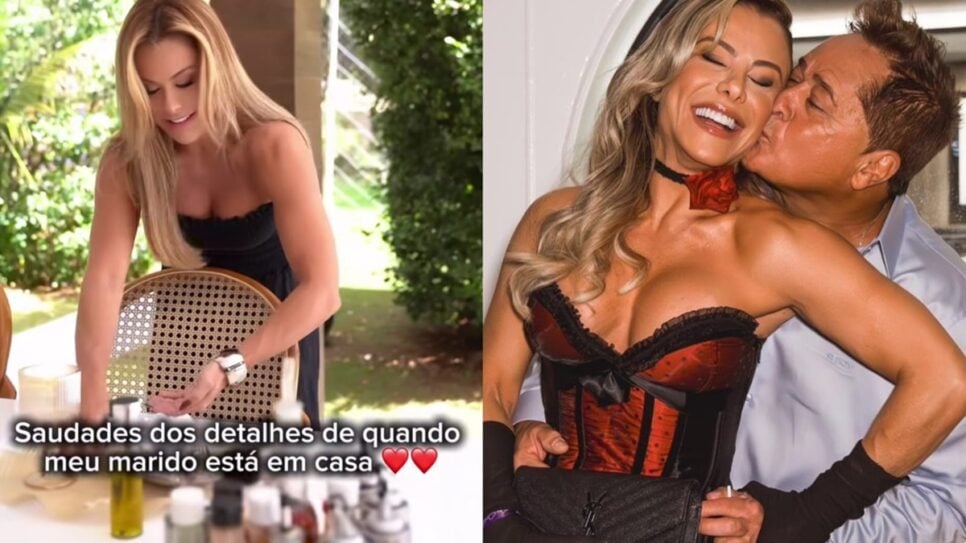 Desabafo de saudades da loira sobre detalhes deixados pelo sertanejo em casa (Foto: Reprodução/ Instagram/ Montagem)