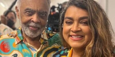 Gilberto e a filha, Preta Gil (Foto: Instagram)