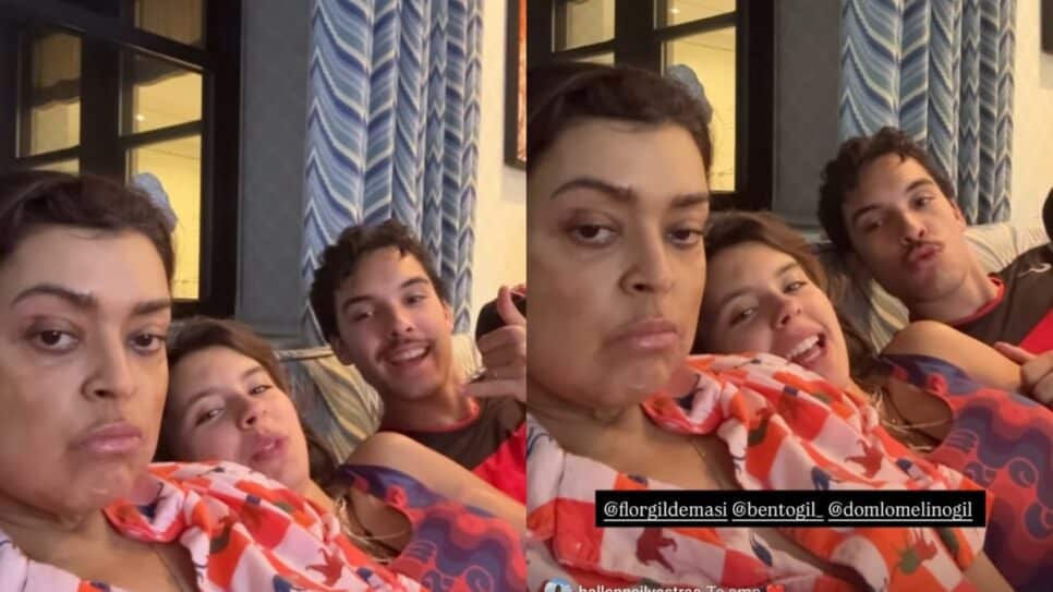 Preta Gil surge em vídeo e expõe momento com os sobrinhos amados (Foto: Reprodução/ Instagram)