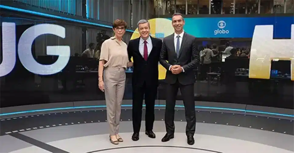 Principais estrelas do jornalismo da TV Globo (Foto: Reprodução/ Divulgação)