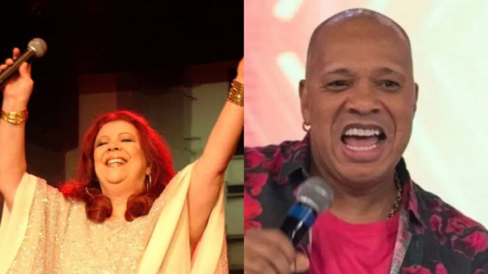 Beth Carvalho e Anderson Molejo (Foto: Reprodução/ Internet/ Montagem)