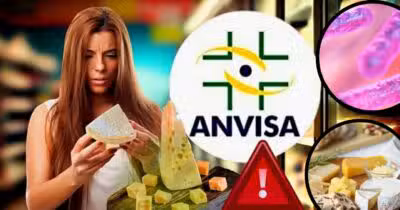 ANVISA comunica recolhimento de queijo popular após risco de contaminação (Foto Reprodução/Montagem/Lennita/Tv Foco/Canva)