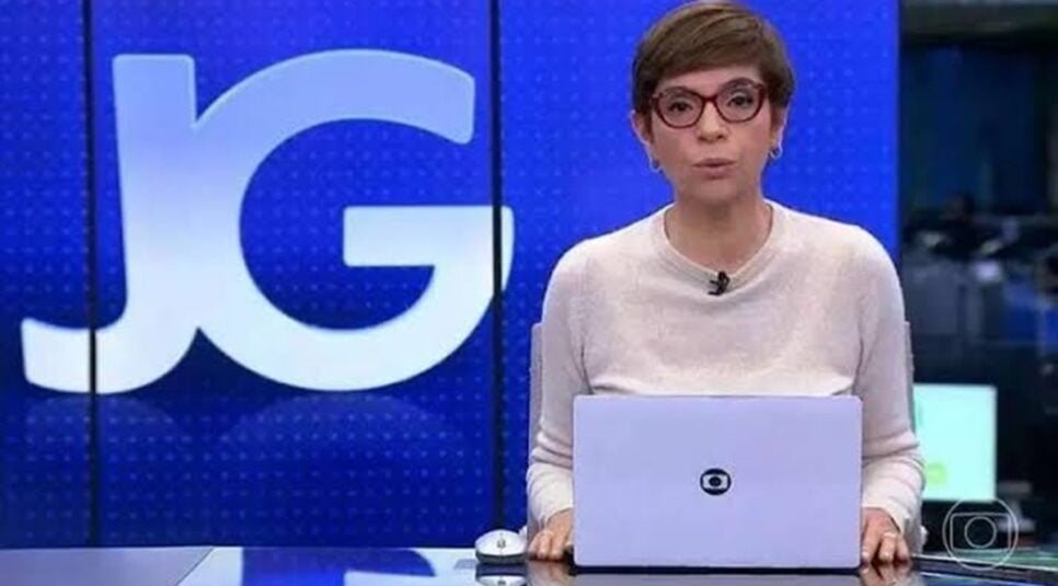 A âncora do Jornal da Globo (Foto: Reprodução)