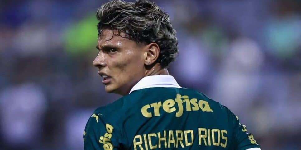 Richard Ríos pode estar prestes a deixar o Palmeiras (Reprodução: Instagram)