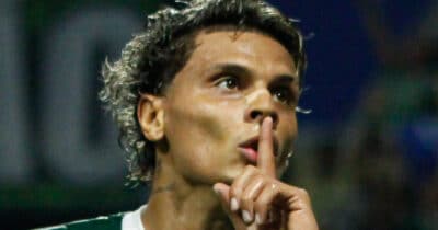Adeus à Leila: Richard Ríos quer sair do Palmeiras para vestir azul (Foto: Vinicius Nunes/Agência F8/Estadão Conteúdo)