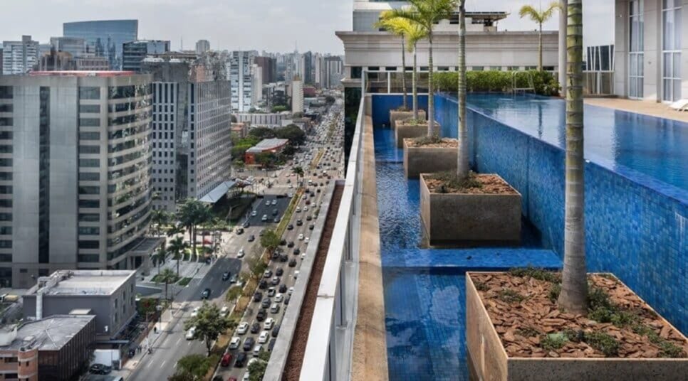 Vista do empreendimento em zona nobre de São Paulo (Foto: Repodução/ Internet)