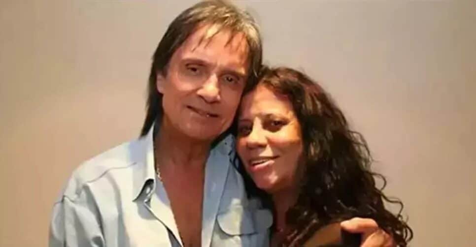 Maria Gladys em reencontro com Roberto Carlos (Foto: Reprodução/ Internet)