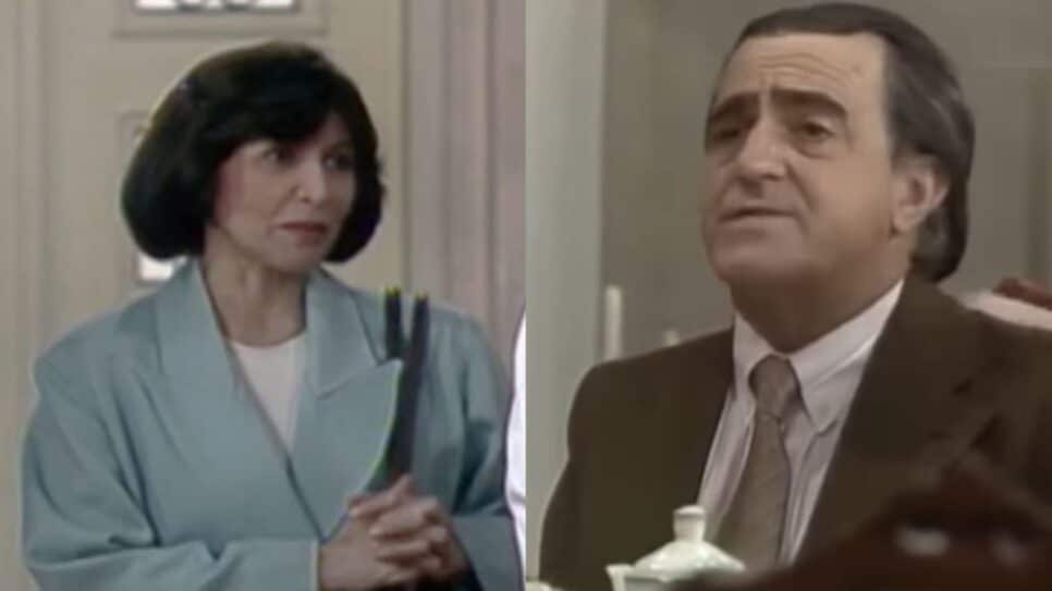 Famosa viveu a Salomé, irmã fofoqueira do Seu Tibério (Ary Fontoura) em A Viagem (Foto: Reprodução/ Globo/ Montagem)