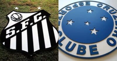 Santos não economiza e fecha contrato com medalhão do Cruzeiro - Montagem / TV FOCO