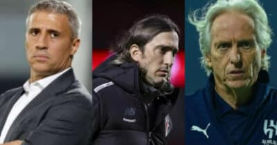 Jorge Jesus, Crespo e +: 3 nomes na mira do São Paulo (Foto: Reprodução/Montagem TV Foco)