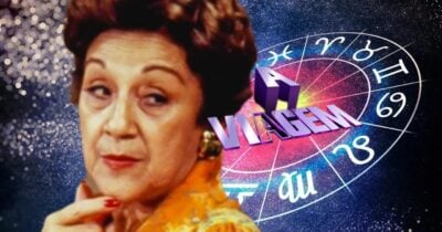 Signo de Dona Cininha, de A Viagem, prova o porquê dela não gostar de ficar sozinha (Foto: Reprodução/ Globo/ Internet/ Montagem)