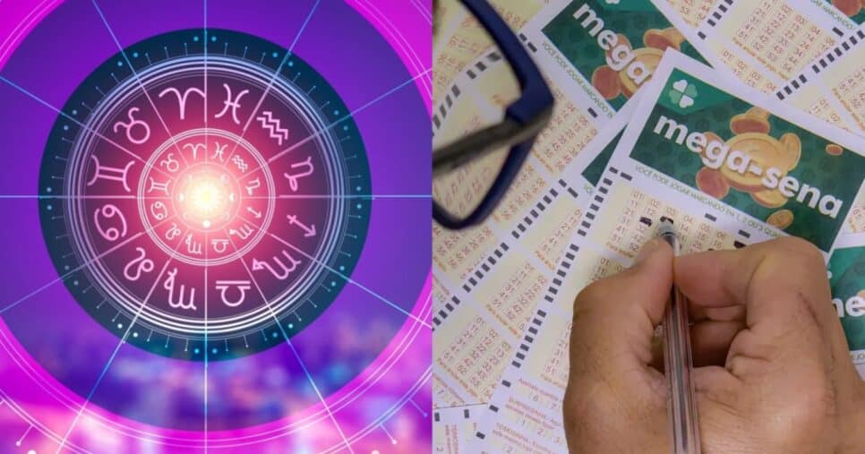 Áries, Câncer e mais: Signos com chuva de sorte para ganhar na Mega Sena até dia 31/12 - Foto; Montagem