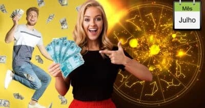 Signos com prosperidade em julho (Foto: Reprodução / Canva / Montagem TV Foco)