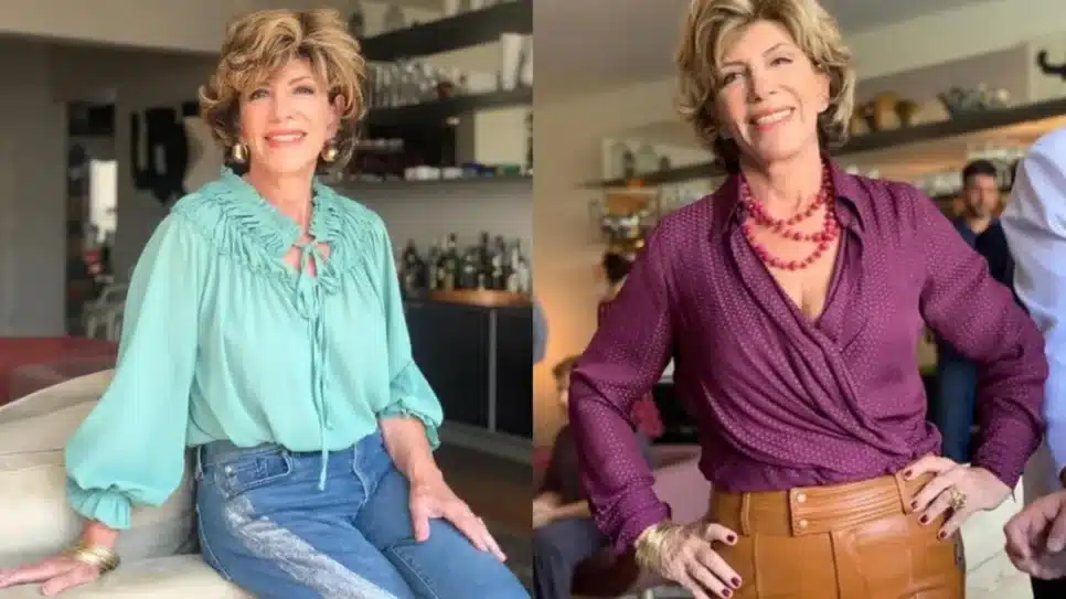 Silvia Poppovic nas redes sociais (Foto: Reprodução/ Instagram/ Montagem)