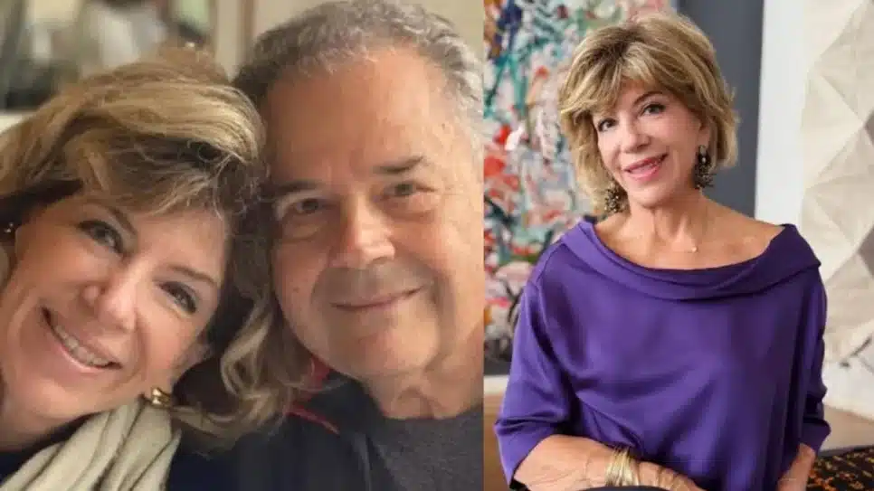 Marido da apresentadora morreu e ela expôs superação ao luto na internet (Foto: Reprodução/ Montagem)