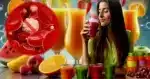 Suco antioxidante ajuda a combater o açúcar no sangue (Foto Reprodução/Montagem/Tv Foco/Lennita/Canva)
