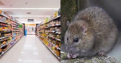Globo comunica denúncia em supermercado popular de SP - Foto: Montagem
