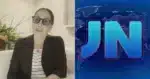 Susana Vieira no Jornal Nacional (Foto: TV Globo)