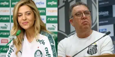 Leila da rasteira em Teixeira por reforço ao Palmeiras (Reprodução: Reinaldo Campos)