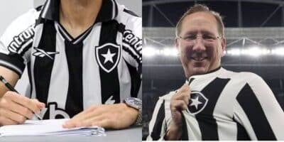 Textor confirma 1° reforço da janela ao Botafogo (Reprodução: Vitor Silva)