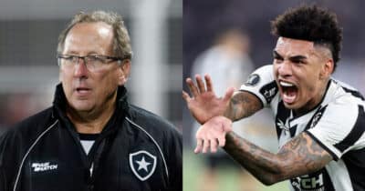 John Textor crava sobre adeus de dupla de Igor Jesus no Botafogo (Foto: Reprodução/Montagem TV Foco)