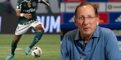 Textor arma assinar com craque que brilhou no Palmeiras (Reprodução: Montagem TV Foco)