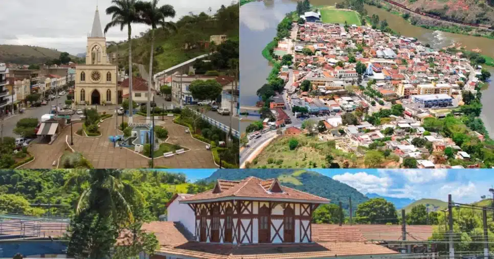 Natividade, Comendador Levy Gasparian e Japeri (Foto Reprodução/Montagem/Google Fotos)