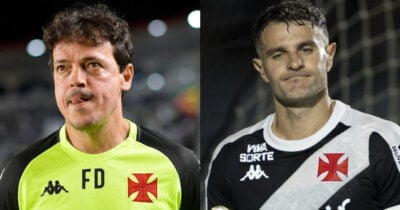 Diniz desesperado: Boca Juniors libera PIX por Vegetti do Vasco (Foto: Reprodução/Montagem TV Foco)