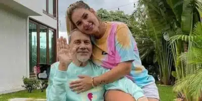 Virgínia Fonseca e o seu pai - (Foto: Instagram)