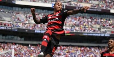 Adeus de Wallace Yan chega voando no Flamengo (Reprodução: David Ramos)