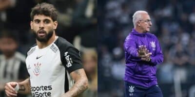 Yuri Alberto crava desfecho no Corinthians e Dorival Jr está ciente (Reprodução: Montagem TV Foco)