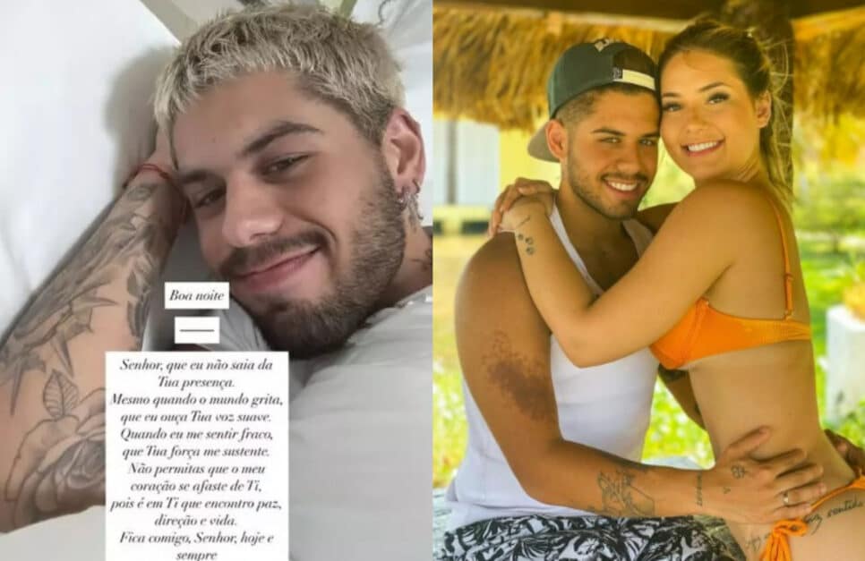 Cantor mostra quebra de ritual depois de anos (Foto: Reprodução/Montagem TV Foco)