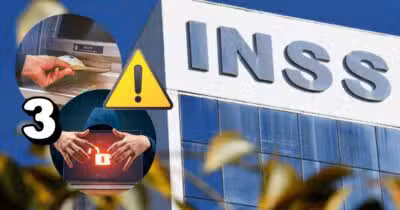 Ilustração de 3 alertas do INSS (Foto: Reprodução / Gov / Montagem TV Foco)