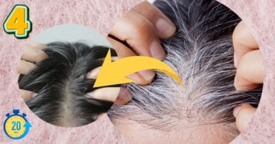 Ilustração de 4 ingredientes que põe fim no cabelo branco (Foto: Reprodução / Canva / Montagem TV Foco)
