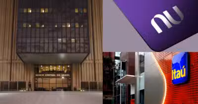 Banco Central / Nubank / Itaú - Montagem