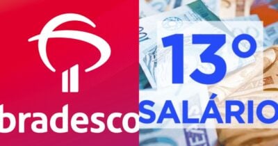 Bradesco avisa como antecipar 13° salário aos trabalhadores (Foto: Montagem/TV Foco)