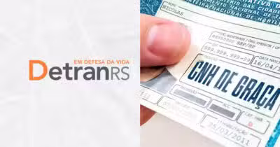 CNH de Graça - Detran RS (Foto: Reprodução)