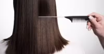 Cabelo liso de forma natural (Foto: Reprodução)