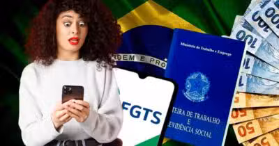 Caixa libera valor do FGTS após determinação da Justiça (Foto Reprodução/Montagem/Lennita/TV Foco/Canva/CAIXA)