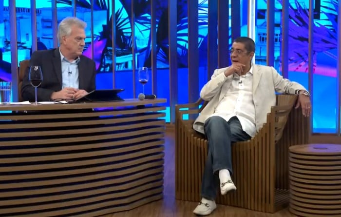 Zeca no Conversa com Bial (Foto: Reprodução/Globoplay)