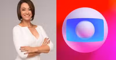 Catia Fonseca / Logo da Globo - Montagem
