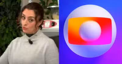 Catia Fonseca e logo da Globo (Fotos: Reproduções / YouTube / GloboPlay)